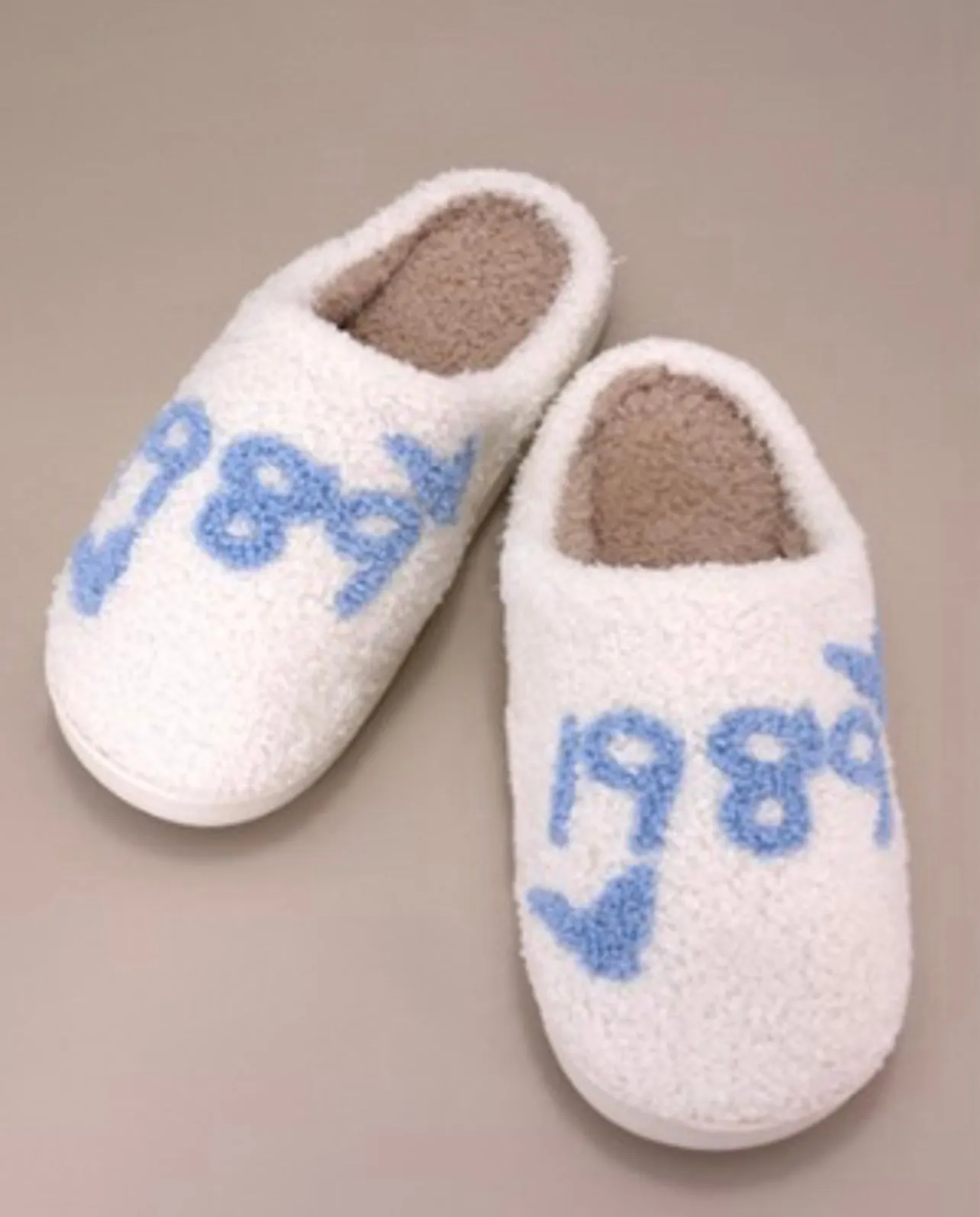 1989 Plush House Slippers