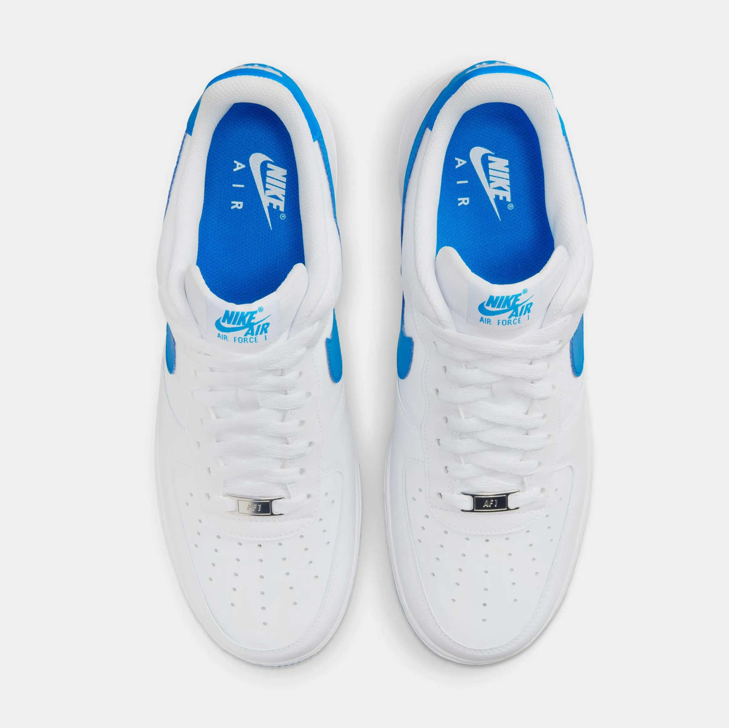 Air Force 1 '07 Mens Lifestyle Shoes (White/Photo Blue)