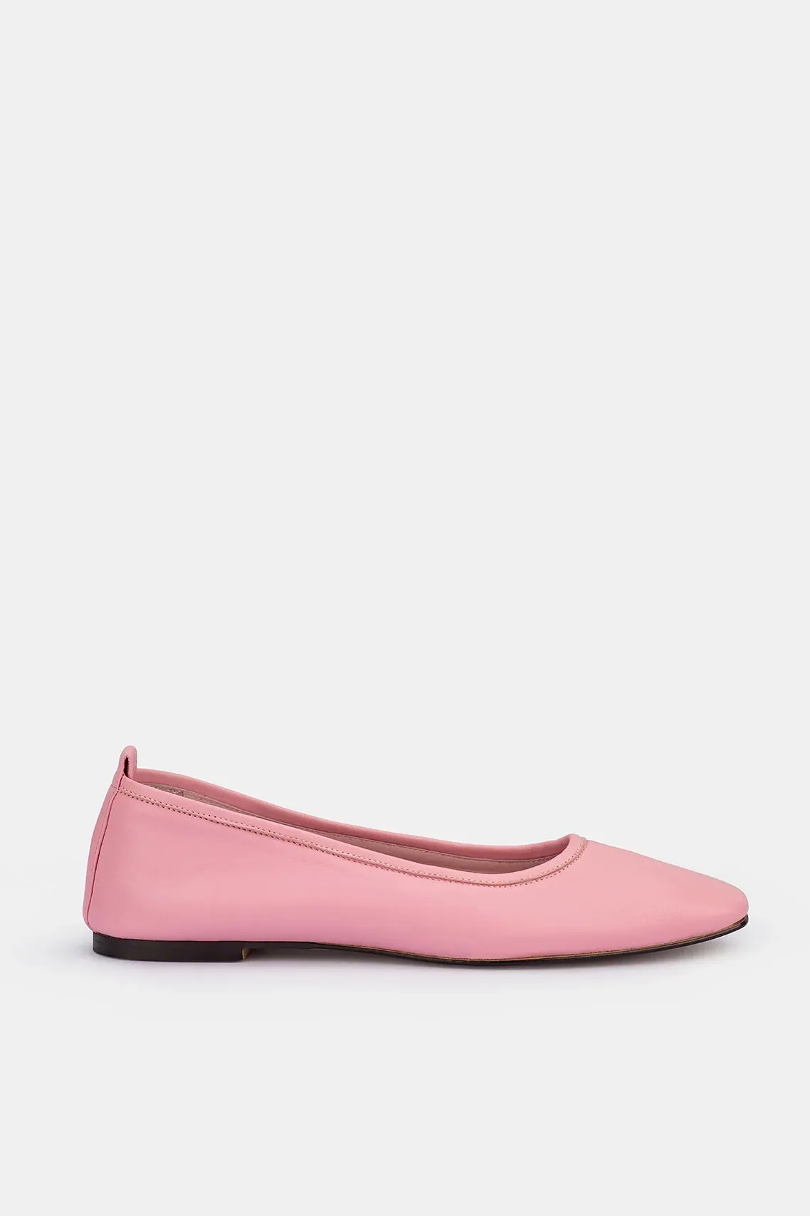 Amelie Rose Pink Nappa