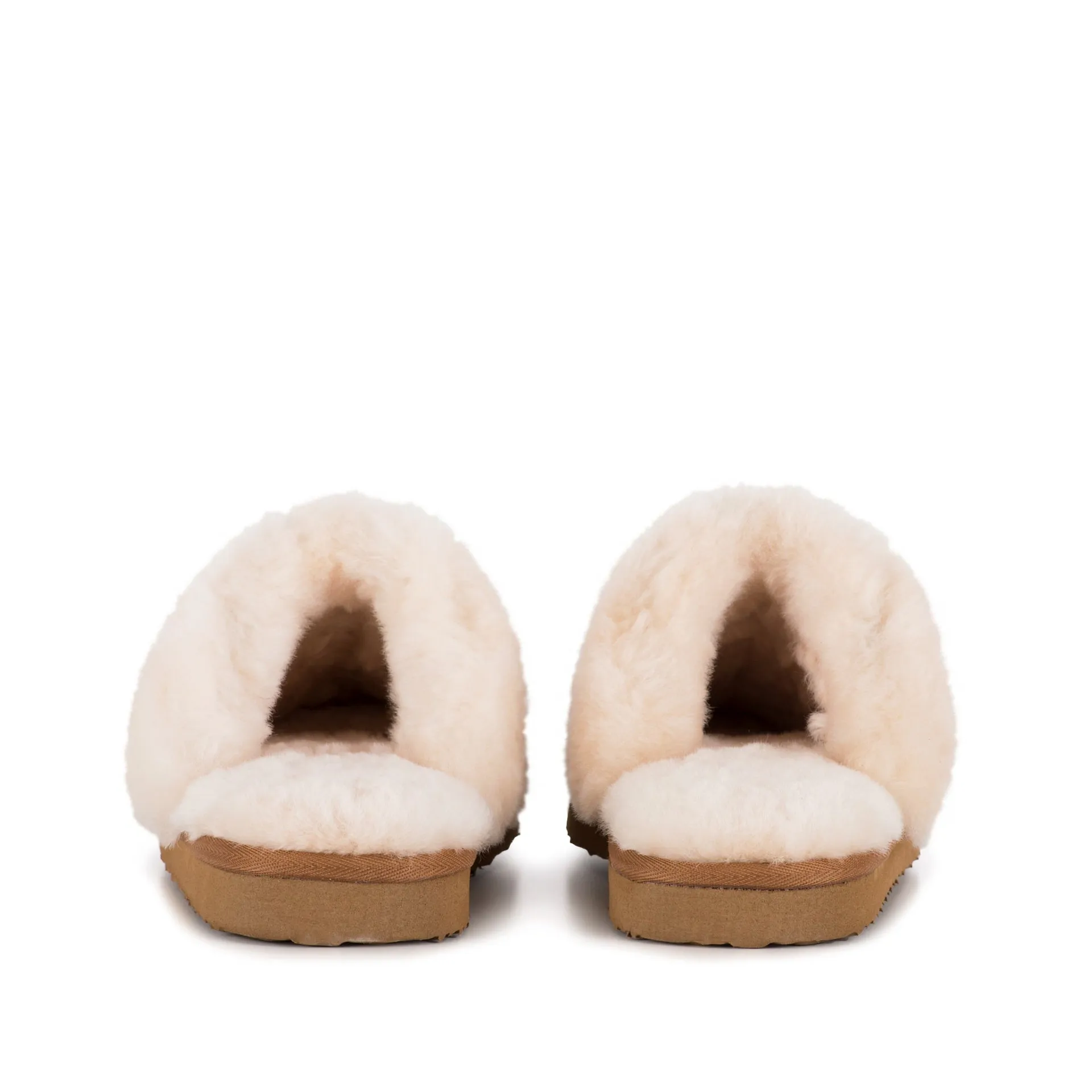 ANN TAN SHEEPSKIN SLIPPER MULE