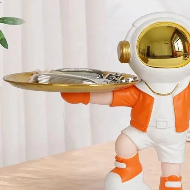 Astronaut Serve Showpiece - Orange