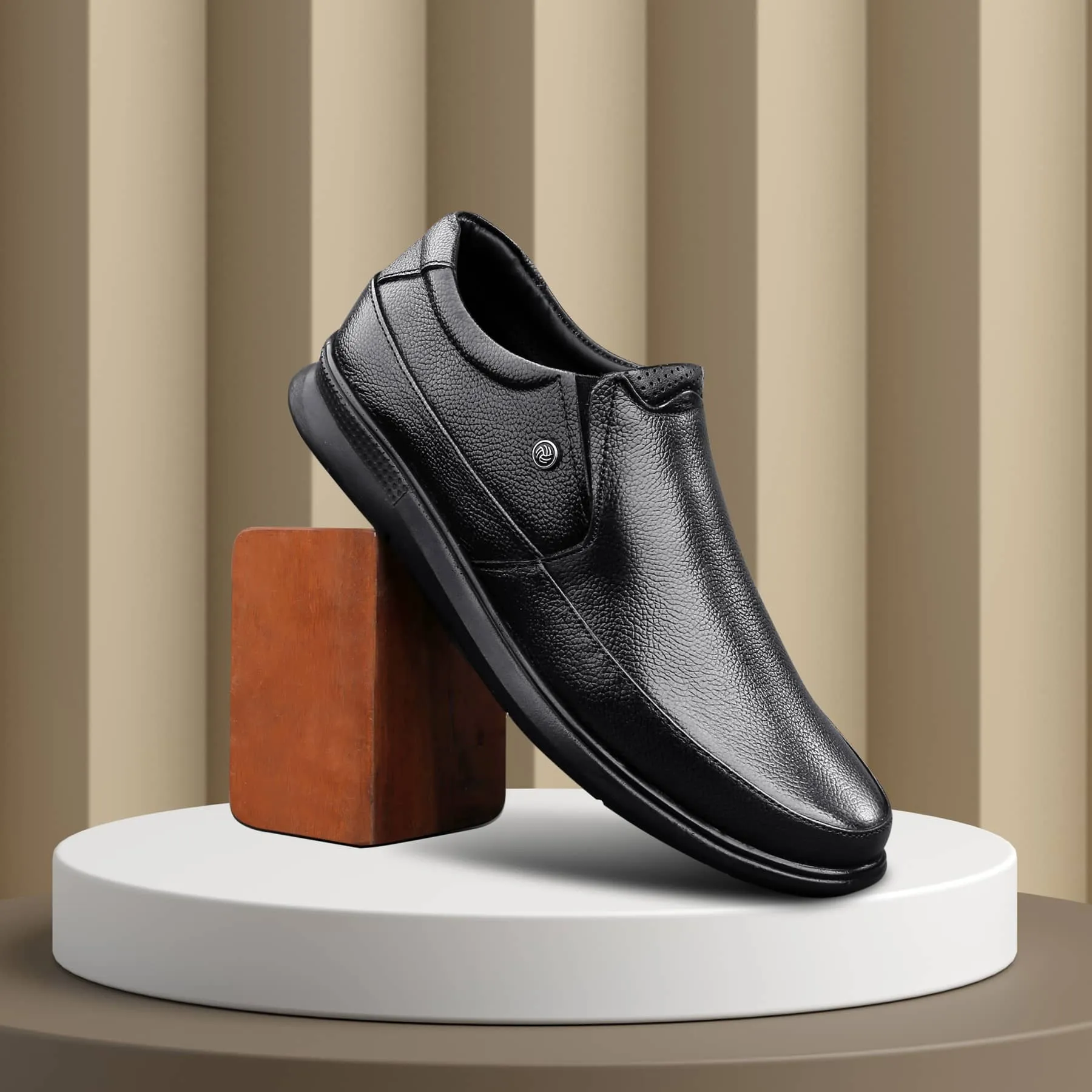 Bacca Bucci Leather Office Slip-ons Formal Shoes | UK- 06 to 14