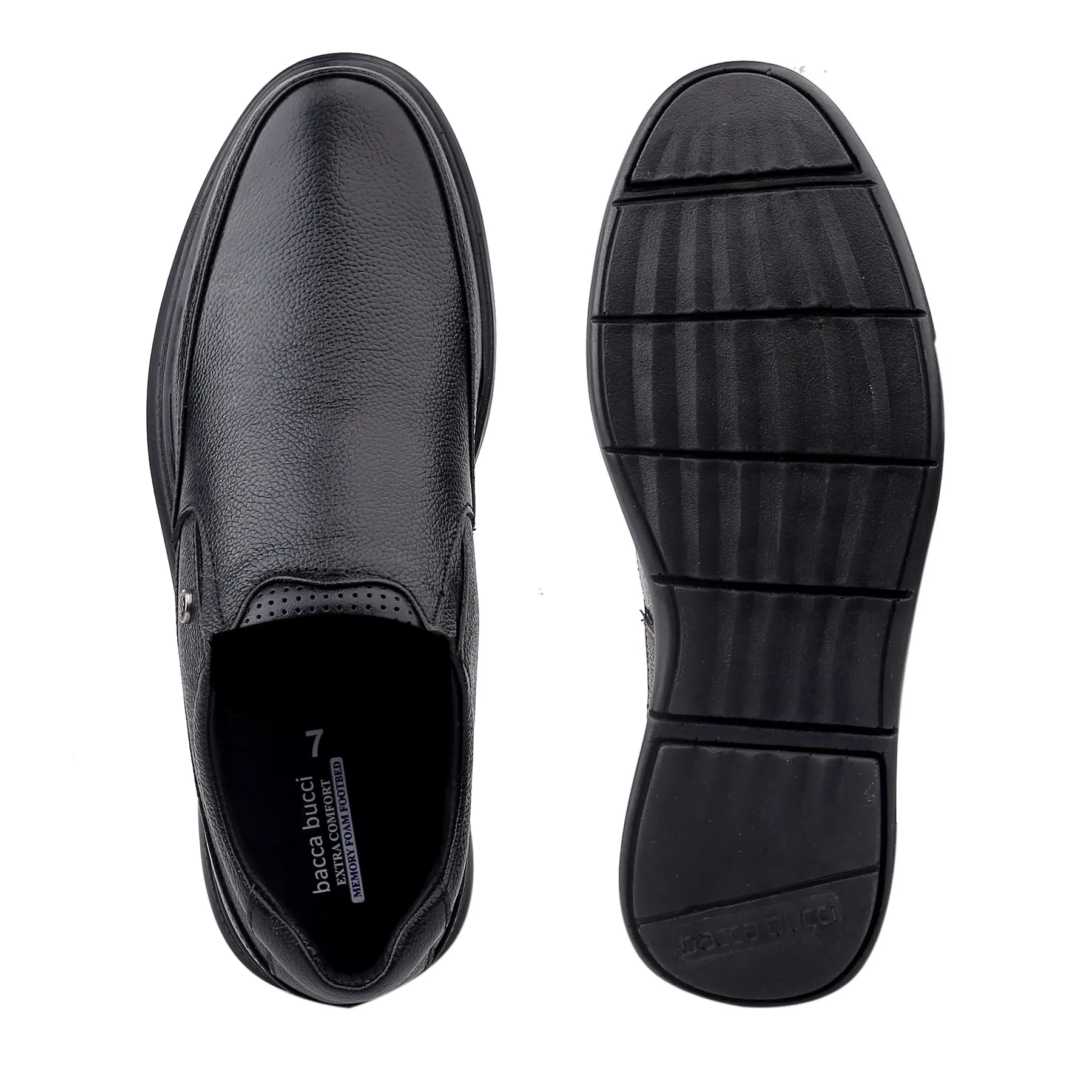 Bacca Bucci Leather Office Slip-ons Formal Shoes | UK- 06 to 14