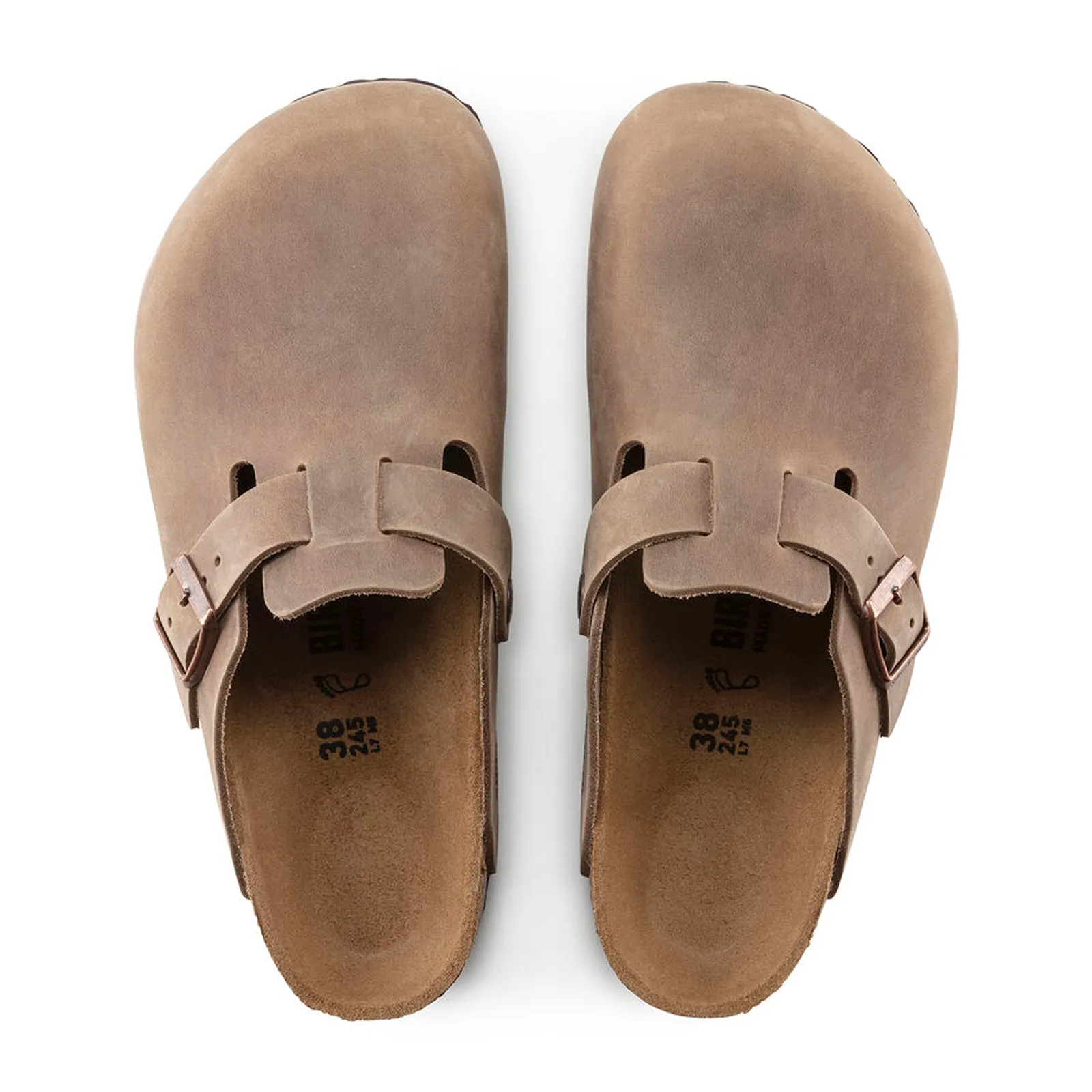 Birkenstock Boston Clog (Unisex) - Tobacco Oiled Leather