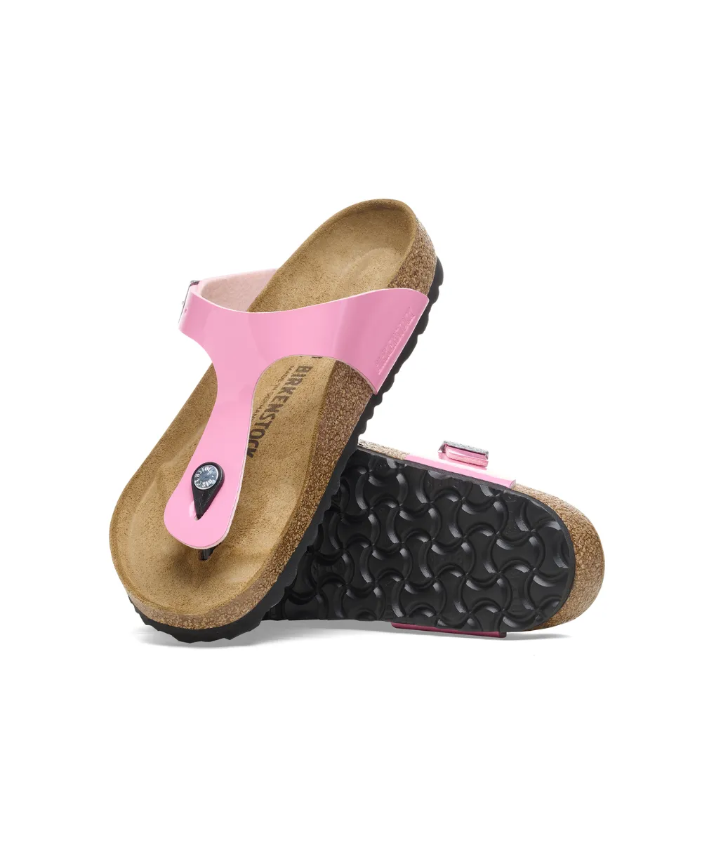 BIRKENSTOCK GIZEH REGULAR FIT IN CANDY PINK BLACK