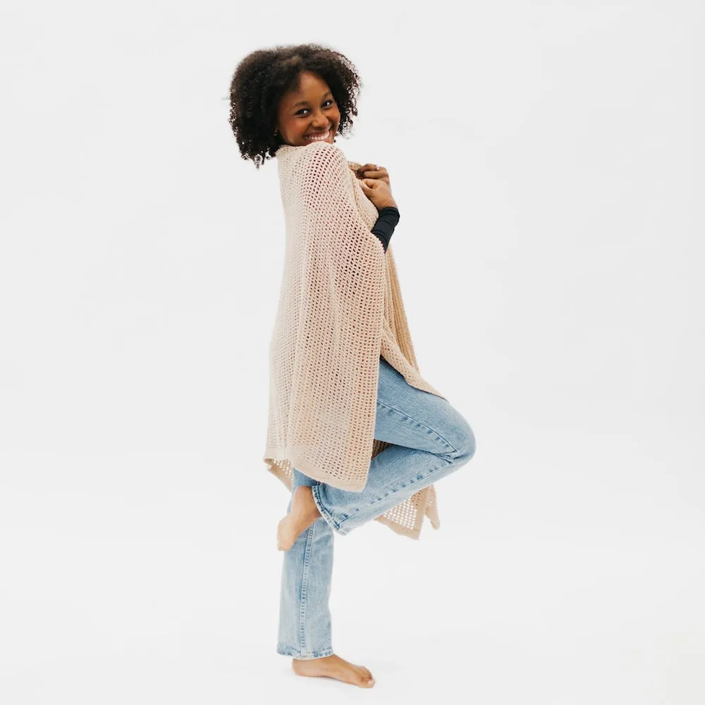 Cece Crochet Poncho