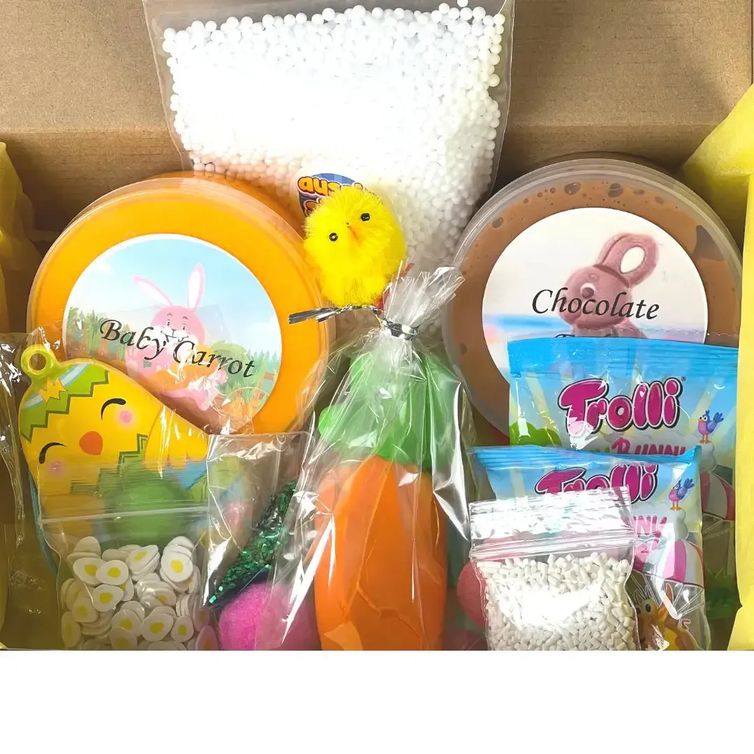 Easter Bunny Snacks, Slime Gift box , Limited Edition