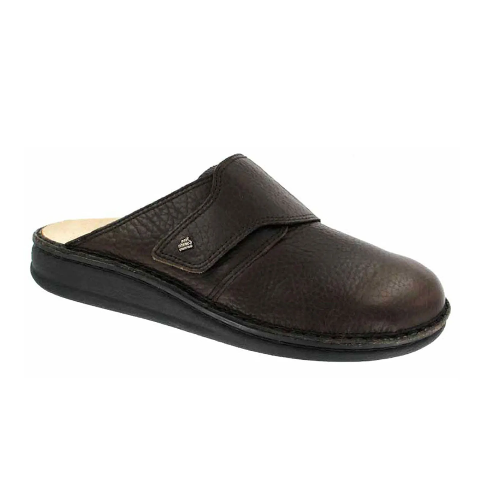 Finn Comfort Amalfi-S Slide (Unisex) - Mocca