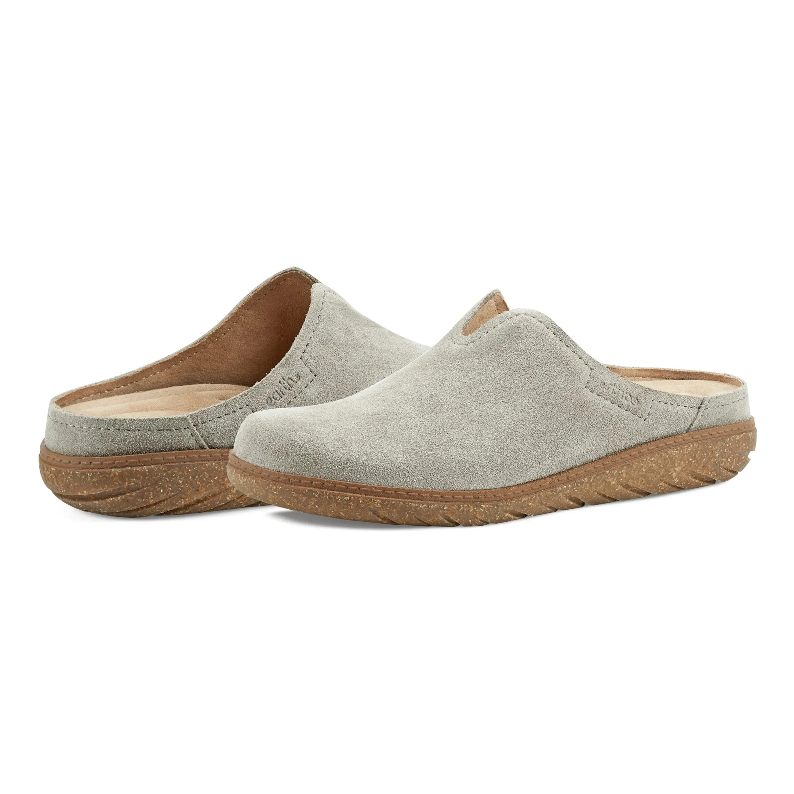 Flan Round Toe Casual Slip-on Flat Mules