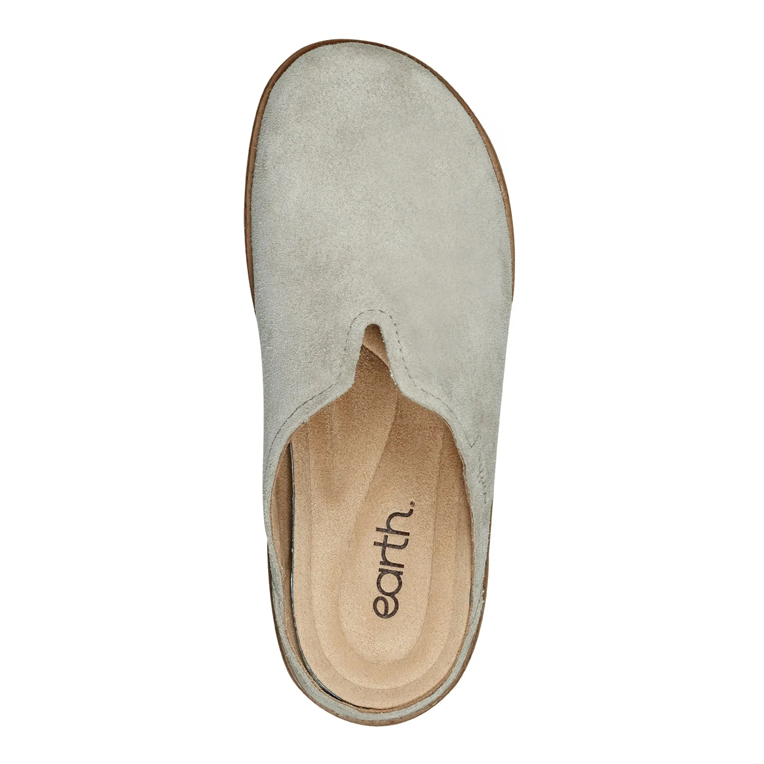 Flan Round Toe Casual Slip-on Flat Mules