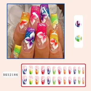 Floral Nail Art Press-Ons