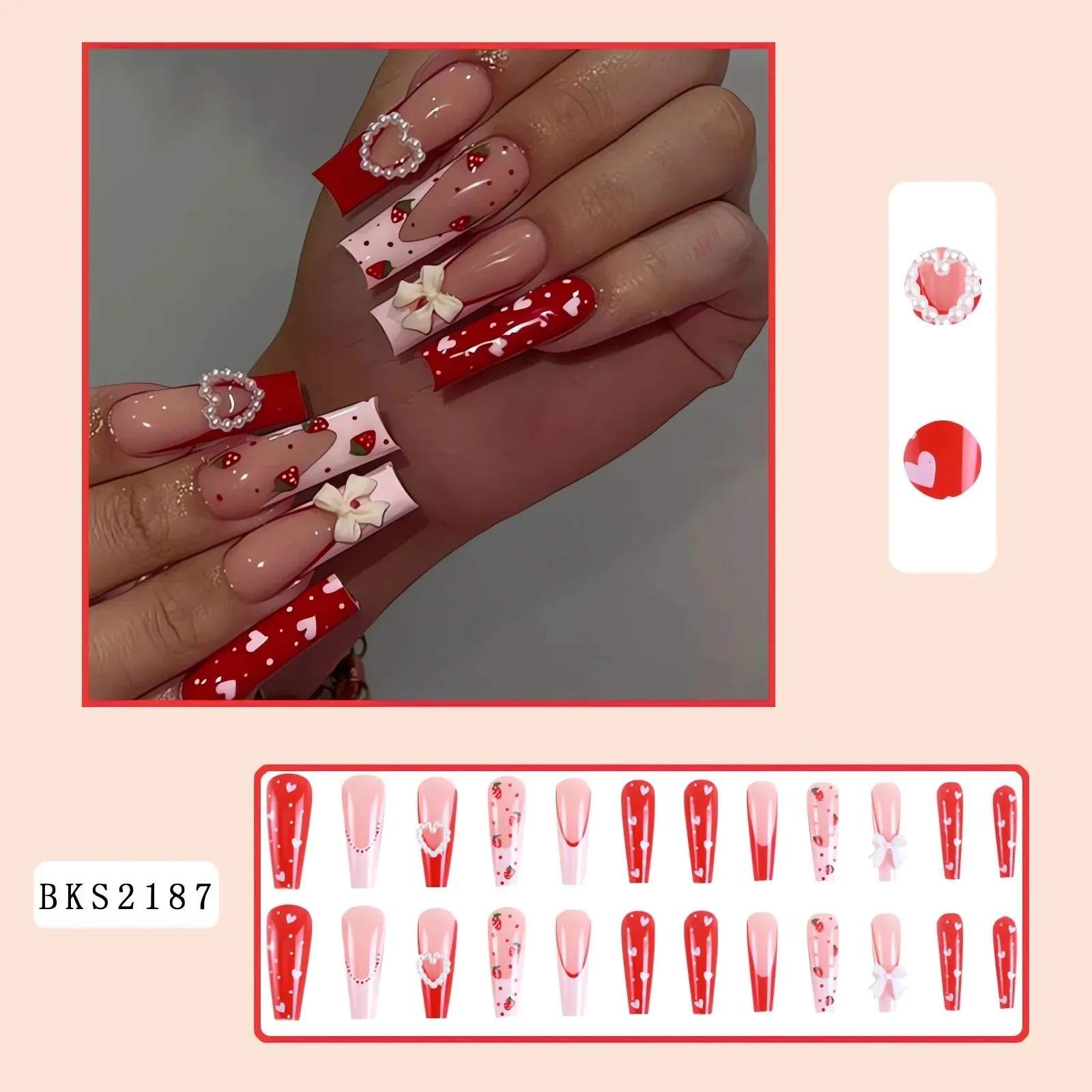 Floral Nail Art Press-Ons