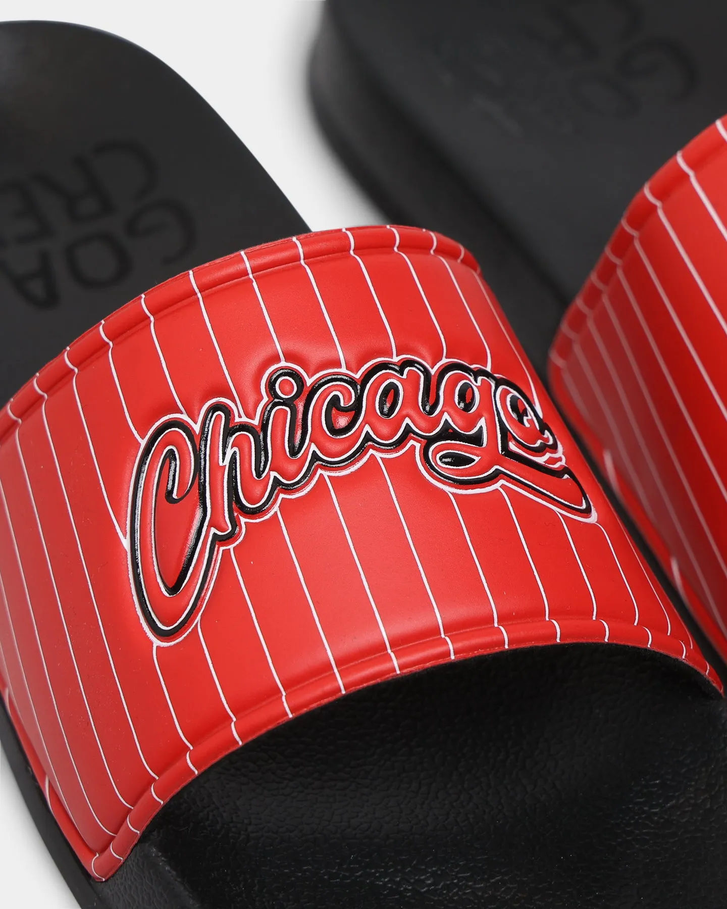 Goat Crew Chicago Slides Red/Black