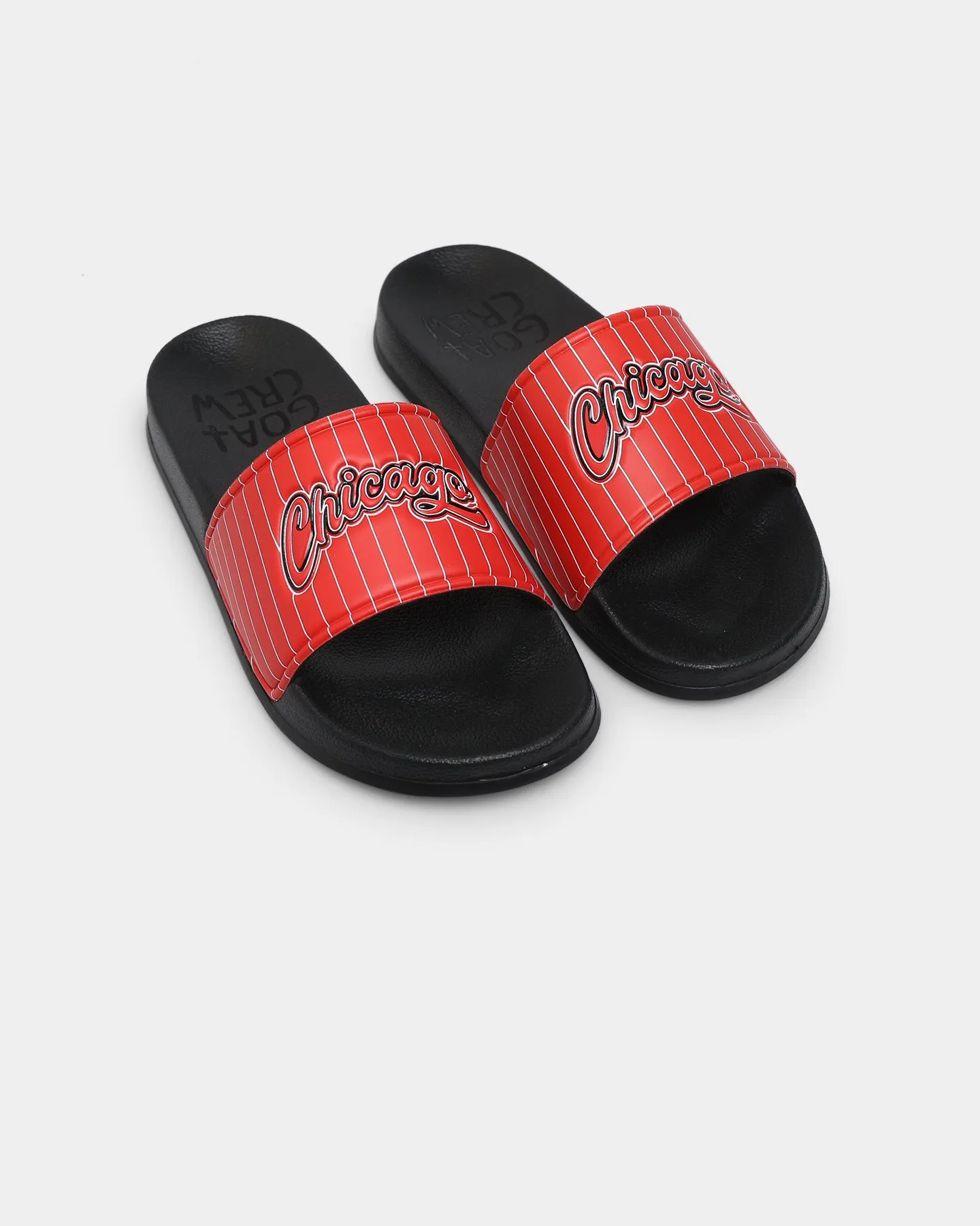 Goat Crew Chicago Slides Red/Black