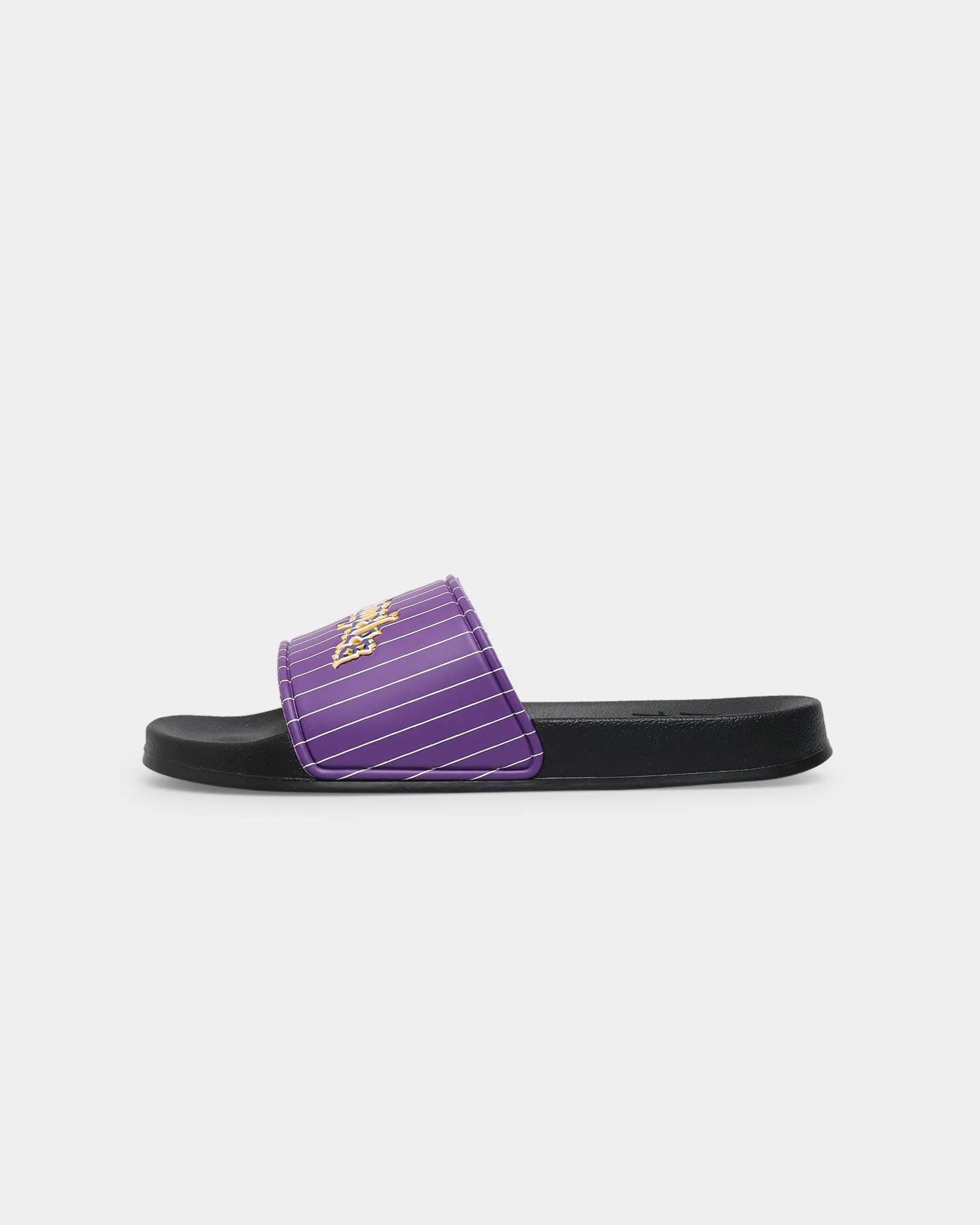 Goat Crew Los Angeles Slides Purple/Yellow