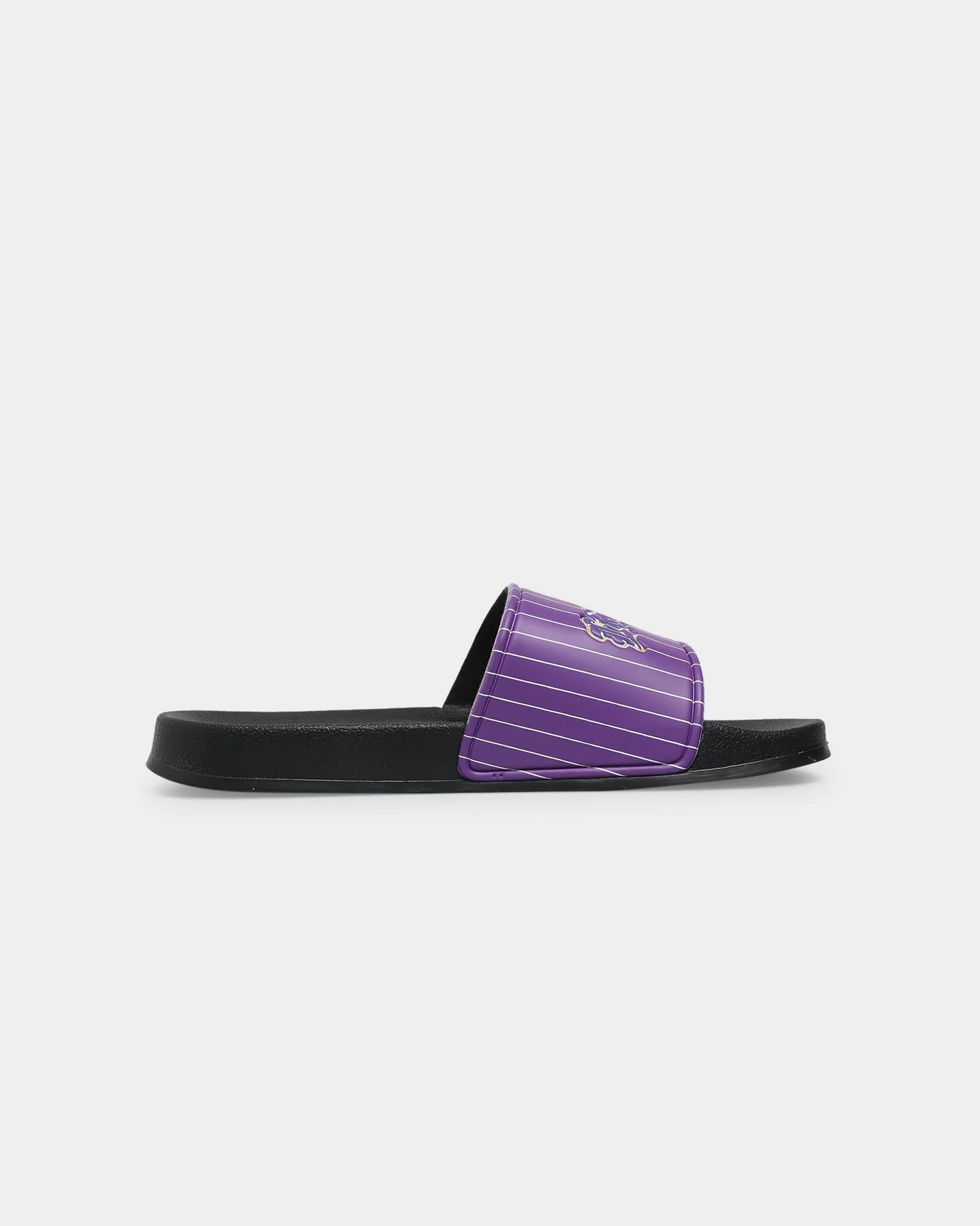 Goat Crew Los Angeles Slides Purple/Yellow