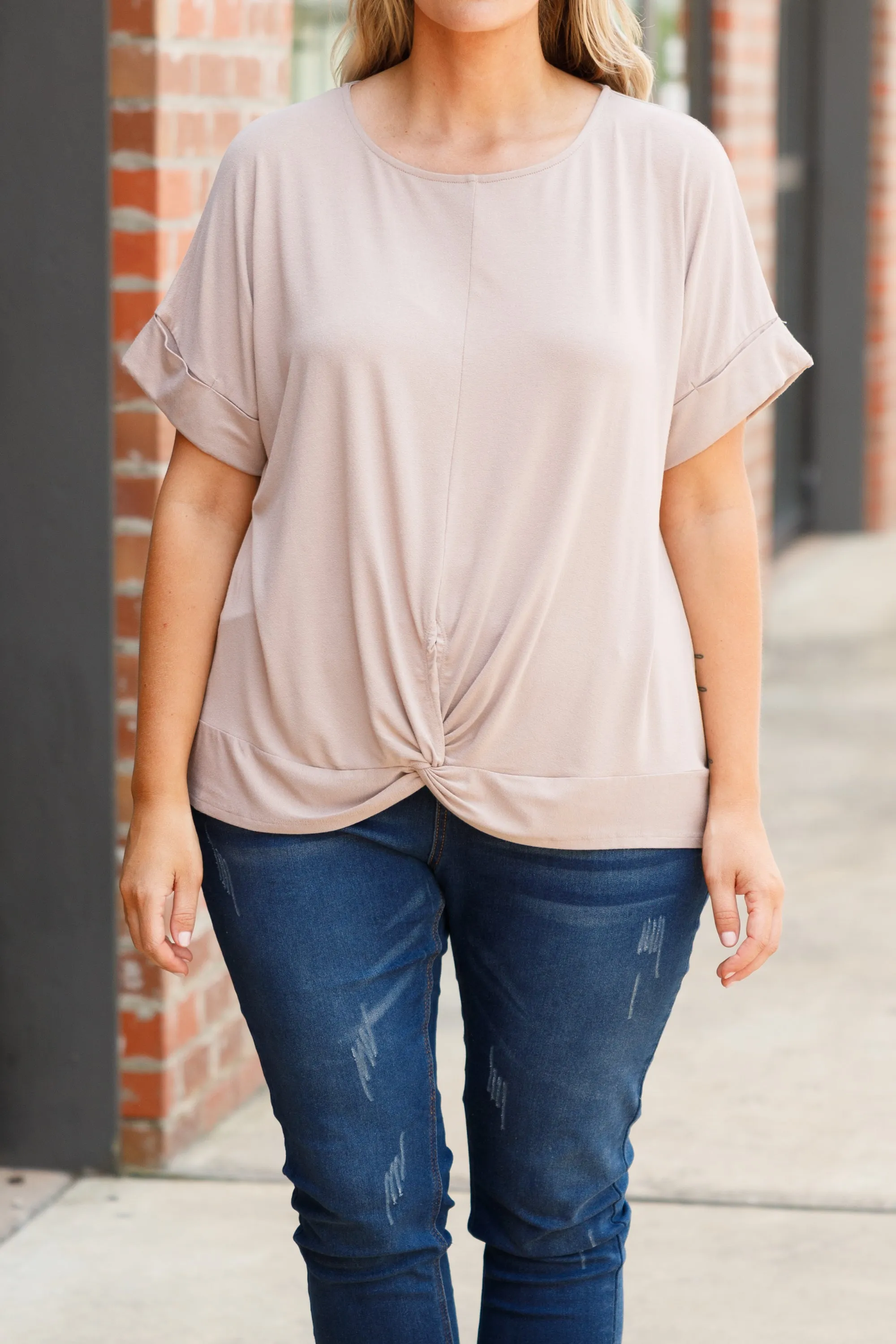 Gossip Only Top, Ash Mocha