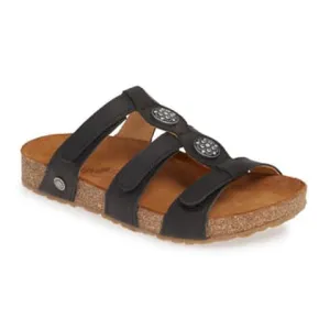 Haflinger Alice 819032-701 Slide Sandal (Women) - Black