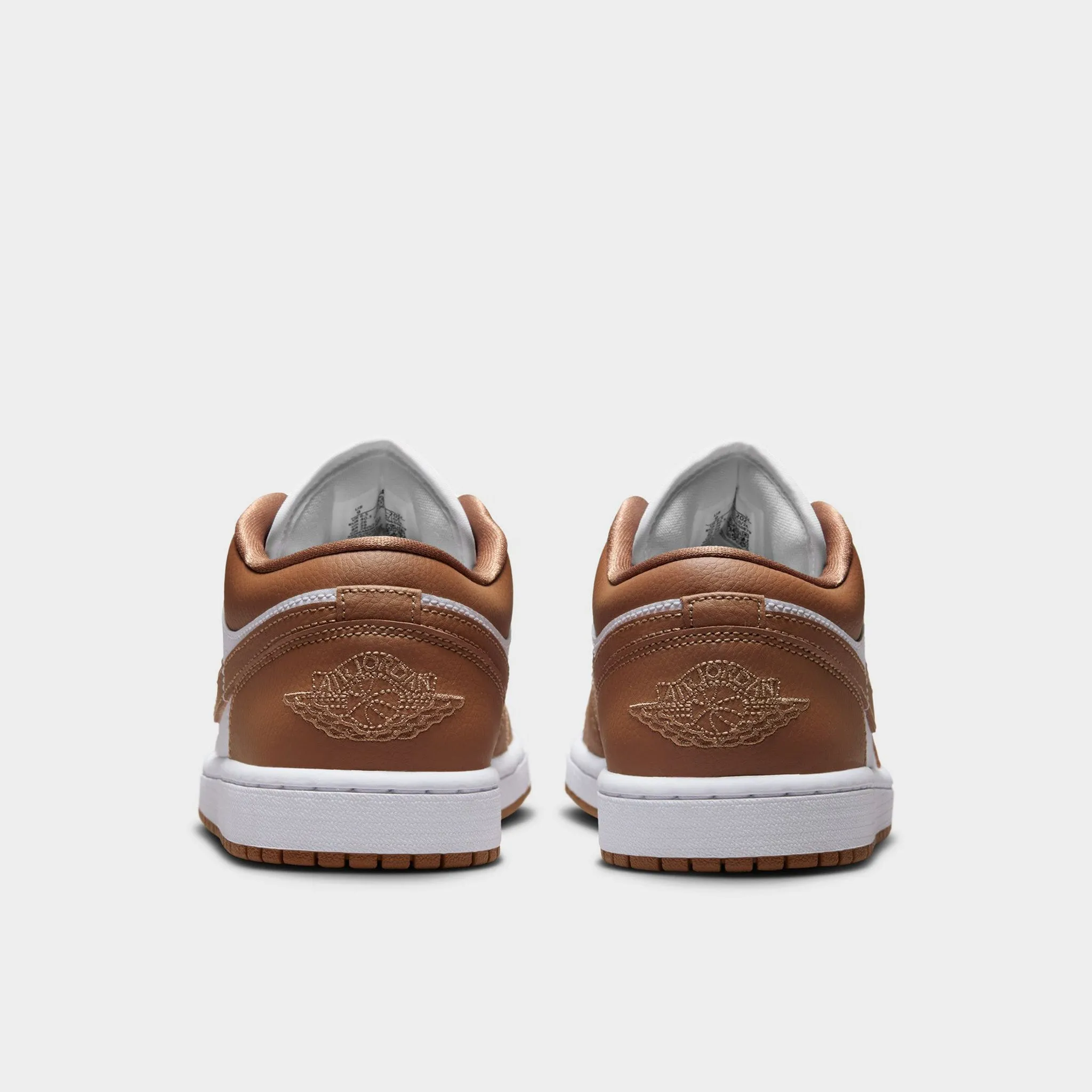 Jordan Women's 1 Low Archaeo Brown / White