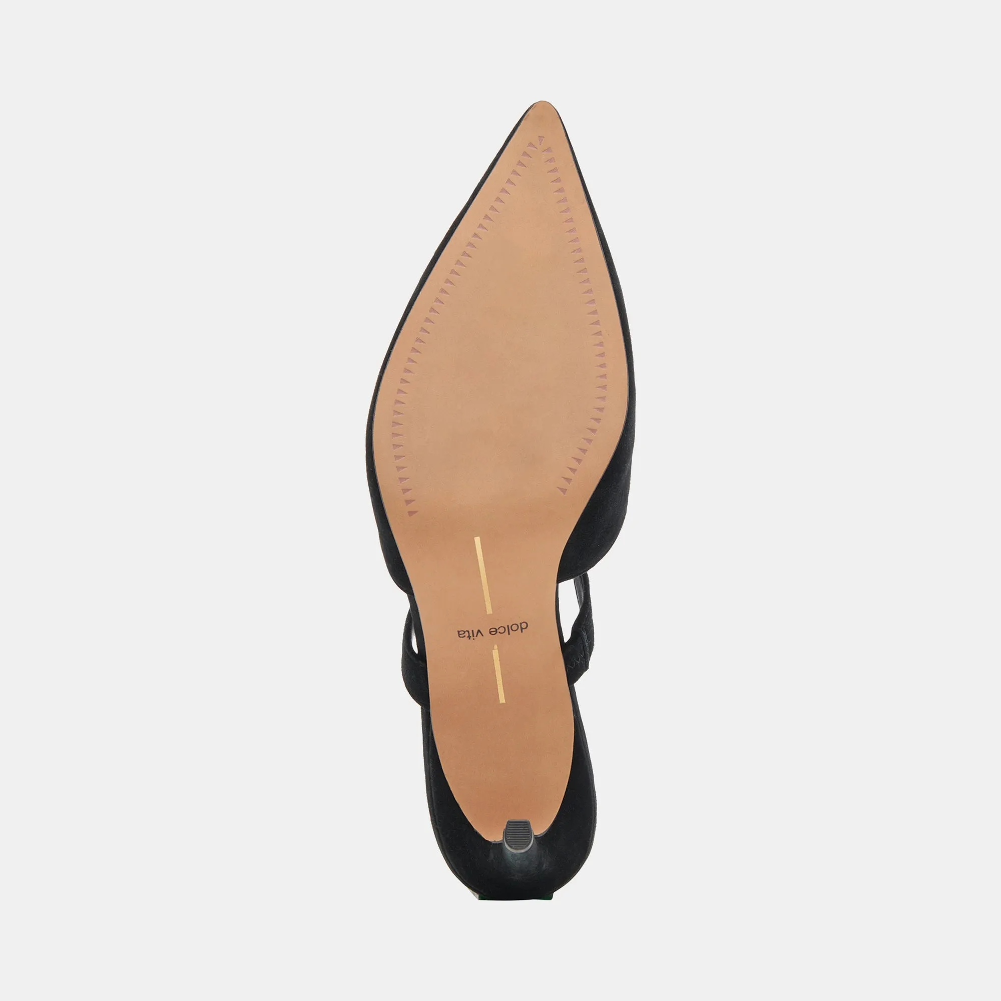 KANIKA WIDE HEELS ONYX SUEDE