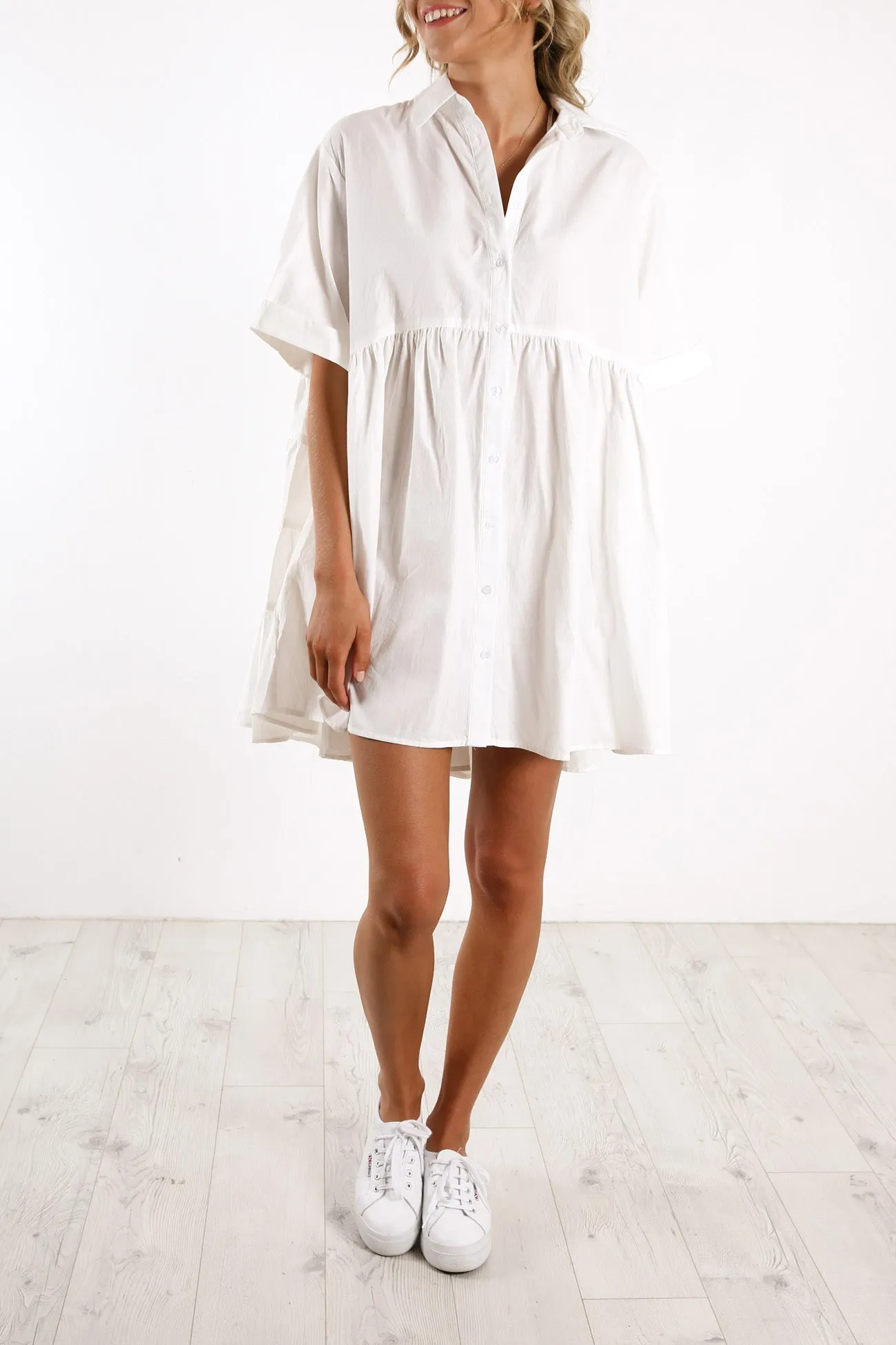 Kasper Dress White