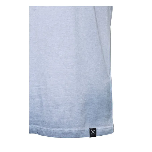 King Kerosin Long Beach T-Shirt Smoke Blue