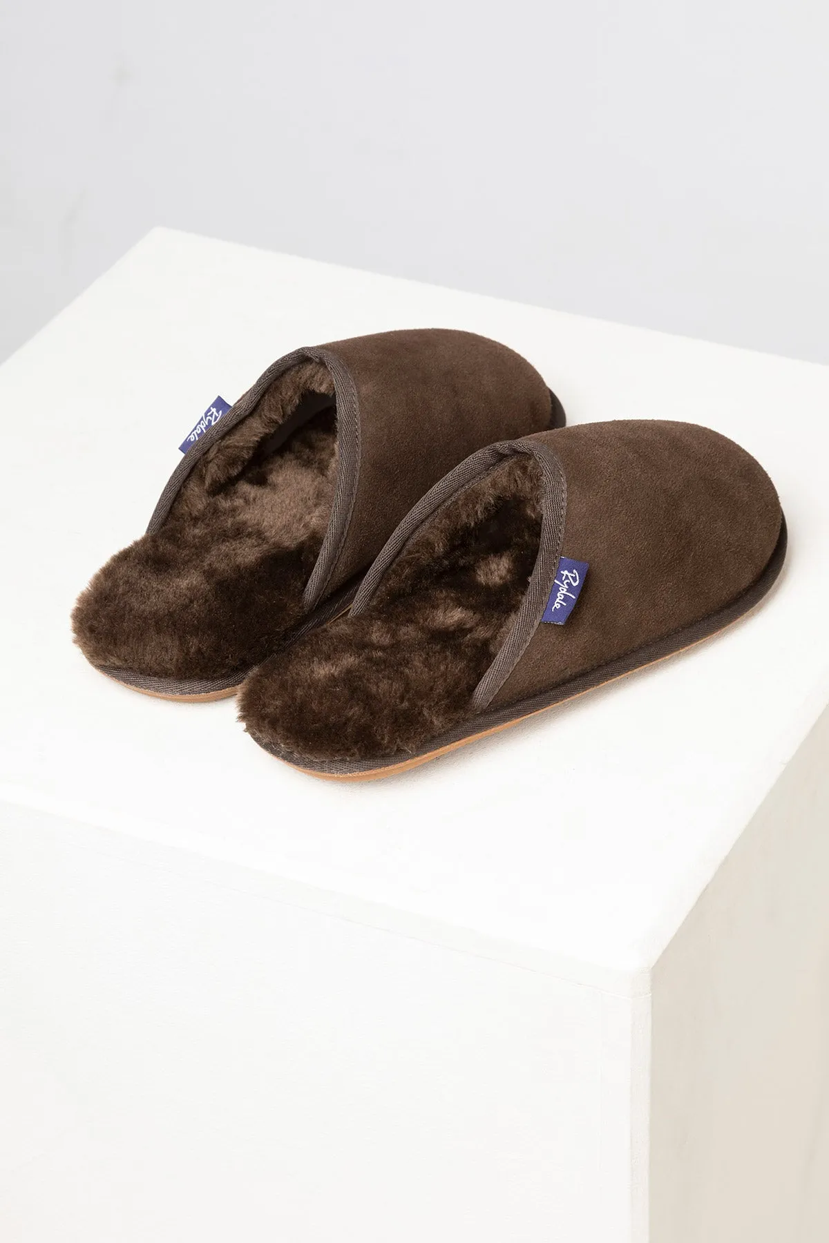 Men's Suede Slippers - Skipsea