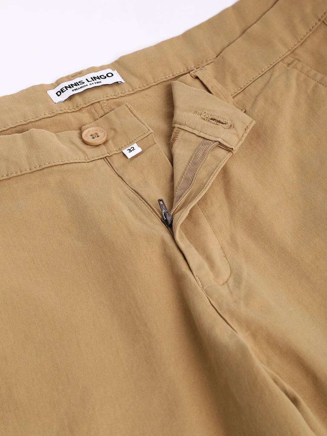 Men's Tapered Fit Cotton Cargo (Dark Khaki)