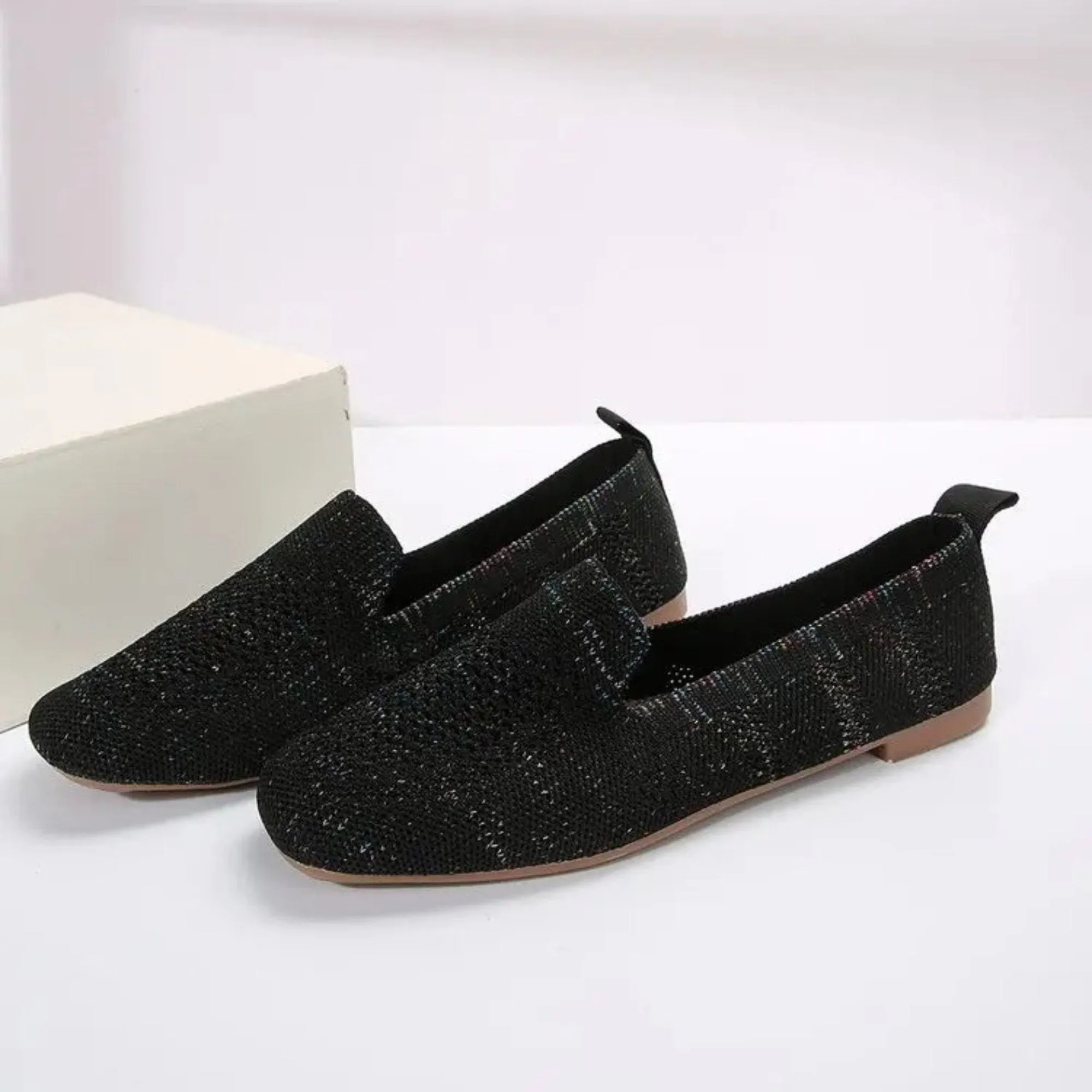 Merendy Frumos Round Toe Slip-On Loafers