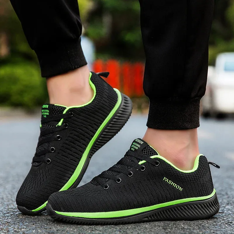 OB Knit Breathable Sport Fashion Lightweight Sneakers