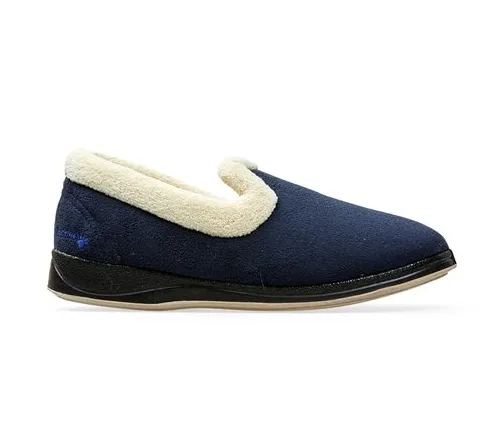 Padders Womens Slipper Repose Navy