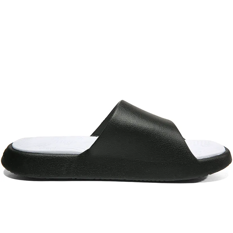 PEAK Men's Taichi Slides 1.0 - Black/White