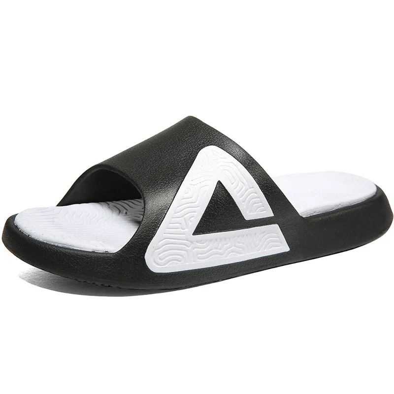 PEAK Men's Taichi Slides 1.0 - Black/White