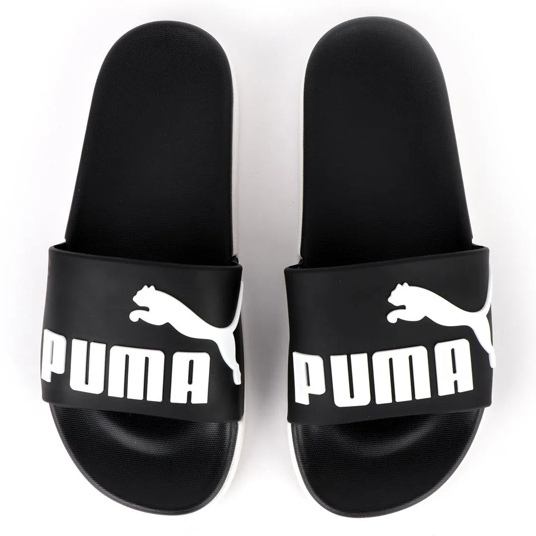 PM Royalcut Comfort All Black With White Rubber Sole Men's Slide