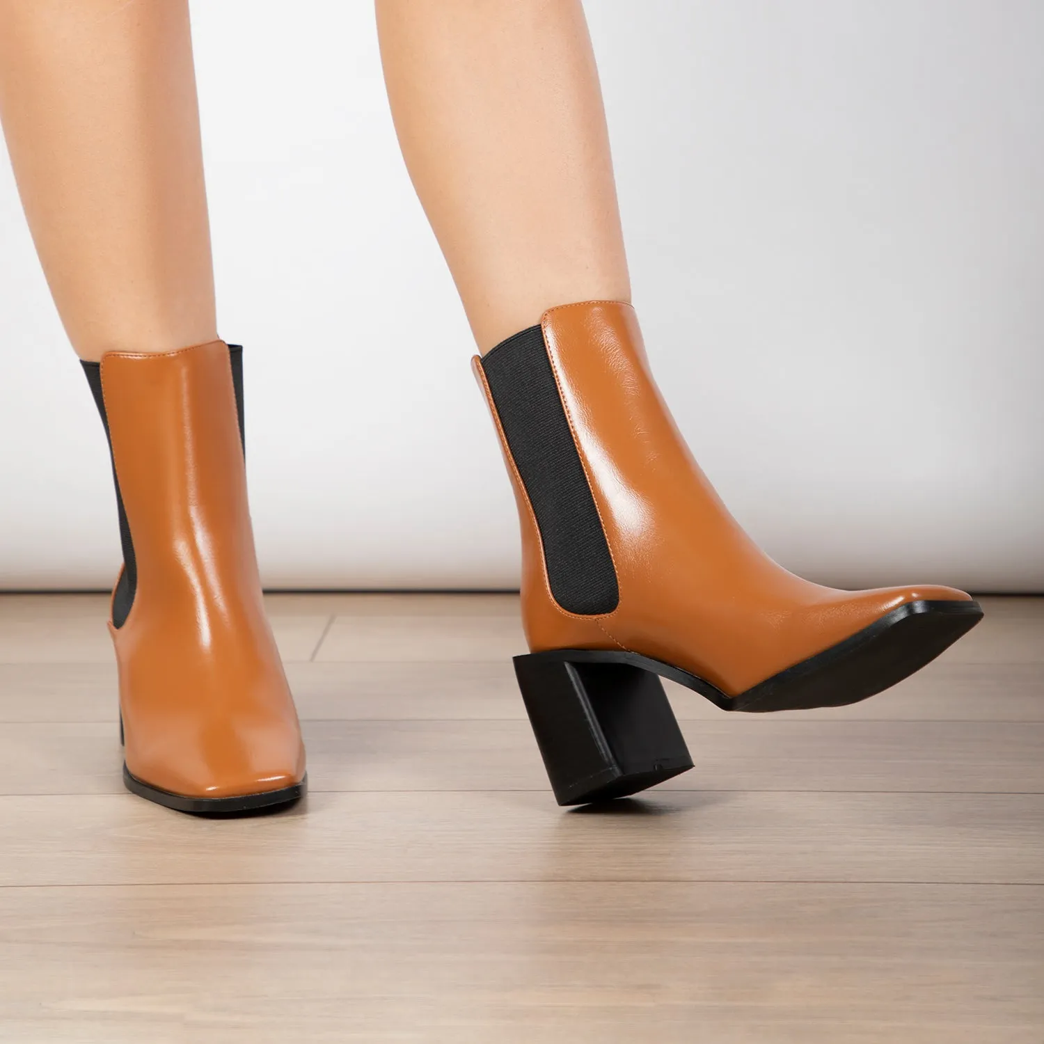 RAID Kennedi Ankle Boot in Tan