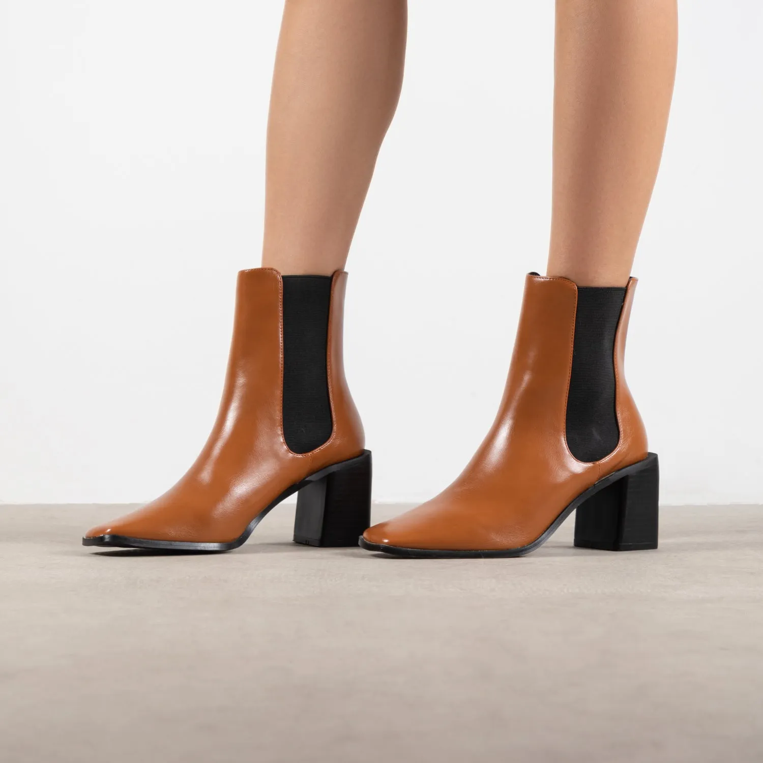 RAID Kennedi Ankle Boot in Tan