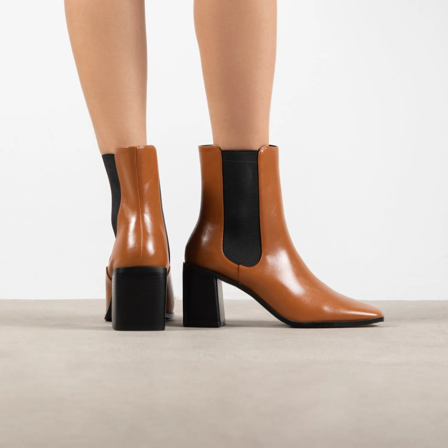 RAID Kennedi Ankle Boot in Tan