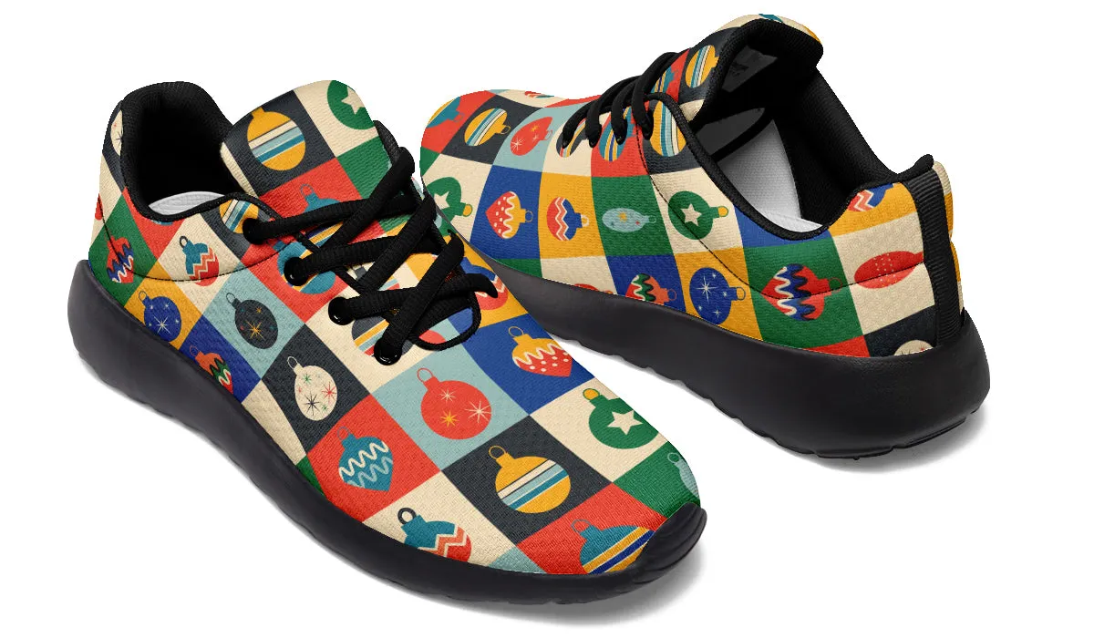 Retro Xmas Baubles Sneakers