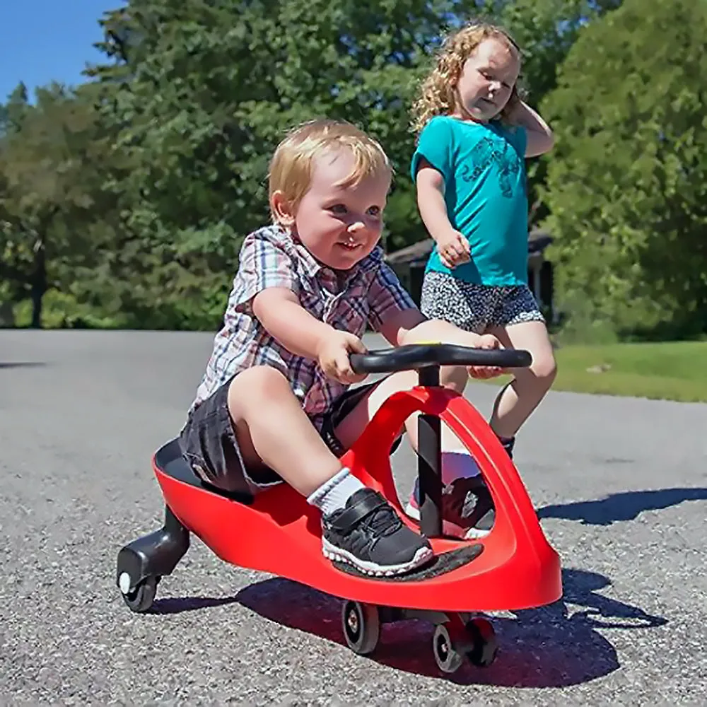 Ride-on Swing Car (Blue) Peddle-free, Fun & Fast for Children