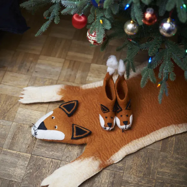 Sew Heart Felt Finlay Fox Slippers