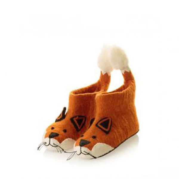 Sew Heart Felt Finlay Fox Slippers