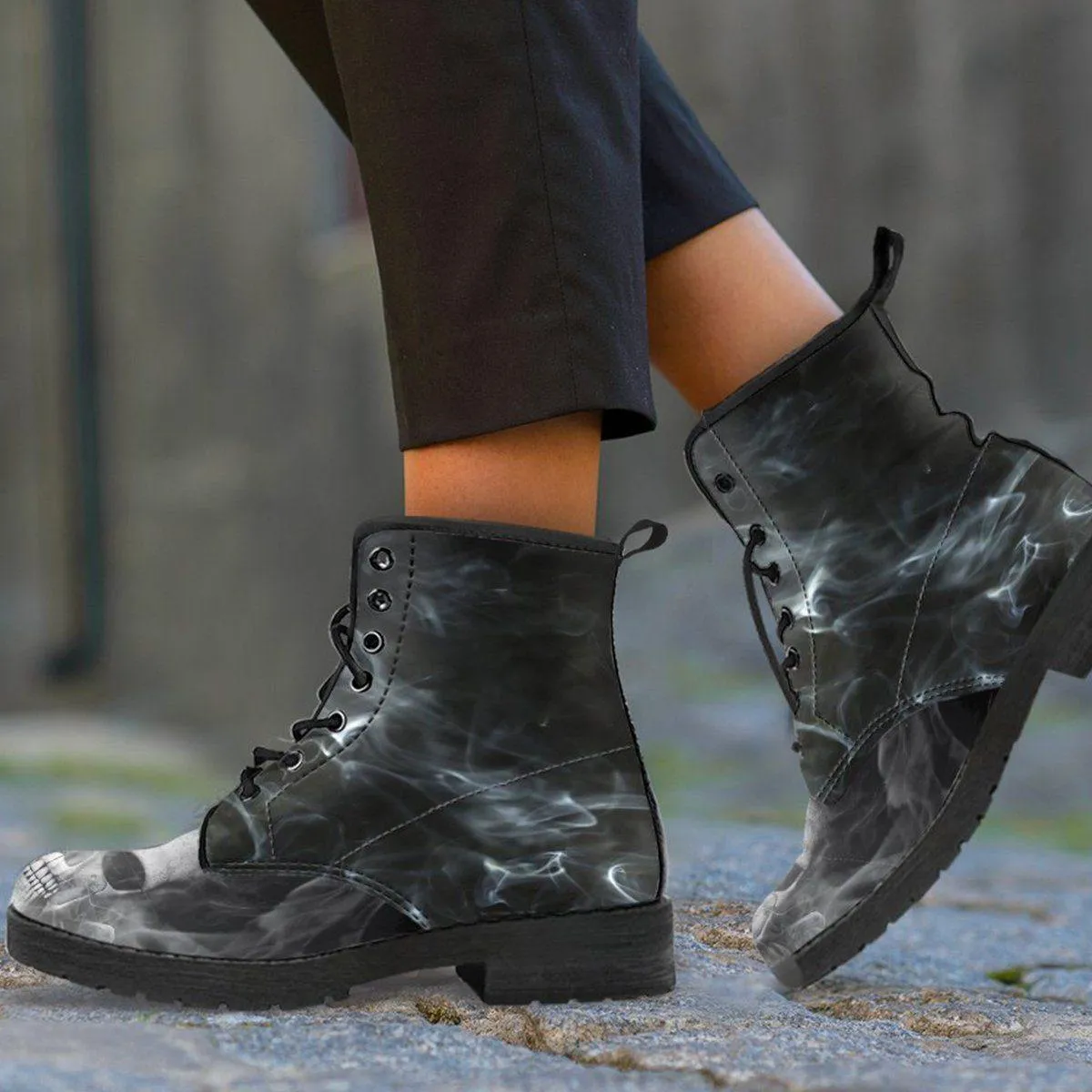 Smoked Skull Boots