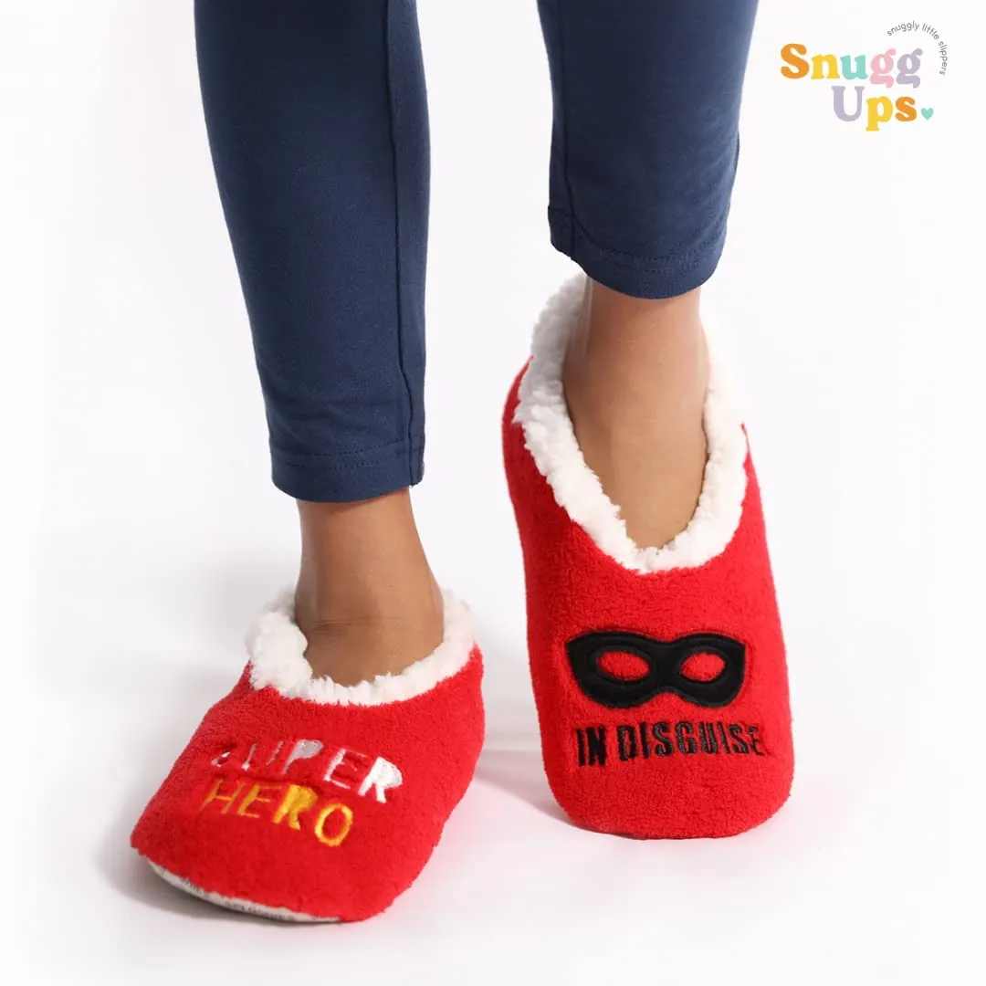 Splosh Kids Red Hero Slippers