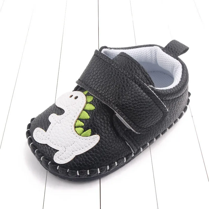 Stitched Bottom Slippers with Non-Slip Soft Rubber Sole for Baby Boys