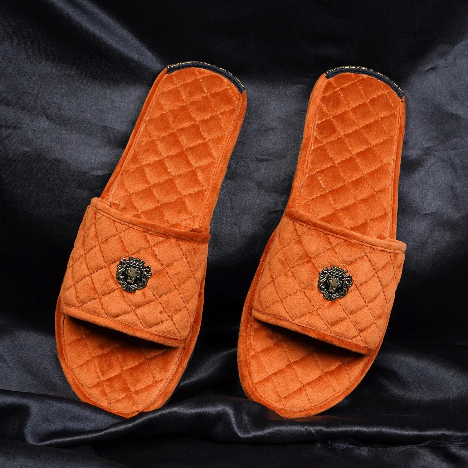 Super Soft Tan Italian Velvet Slipper