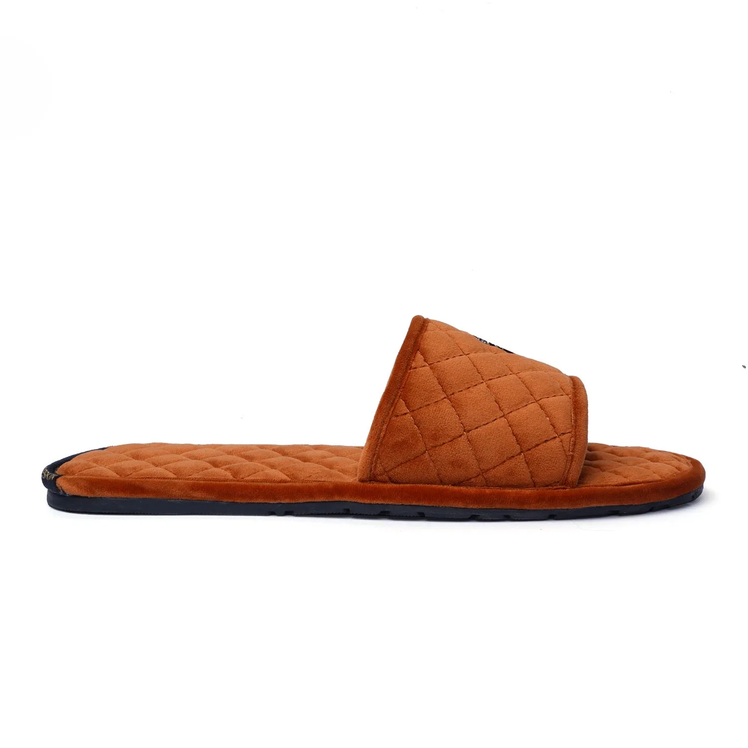 Super Soft Tan Italian Velvet Slipper