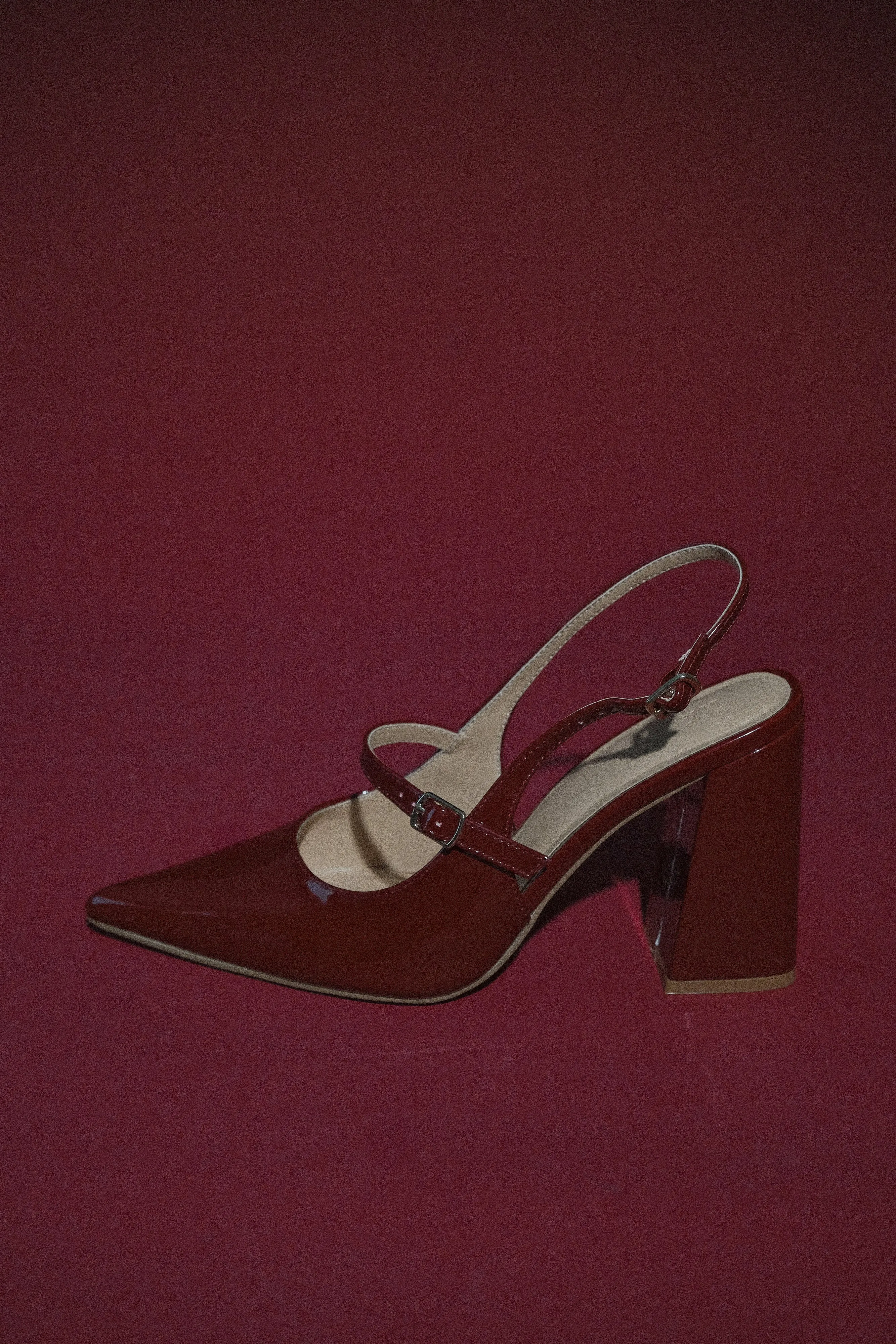 Valerie Pointed Heels - Red