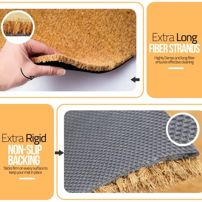 Wipe Your Paws Coir Mat