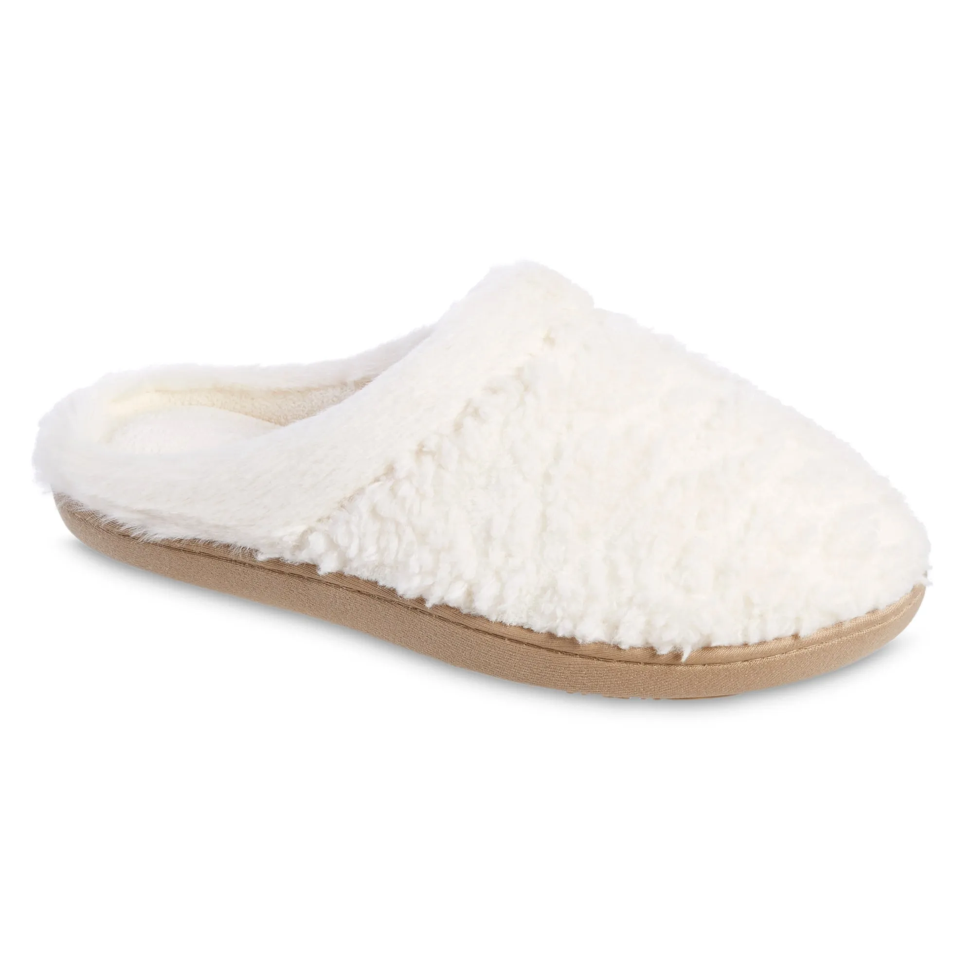 Women's Isla Cheetah Hoodback Slippers with Faux Fur and Memory Foam