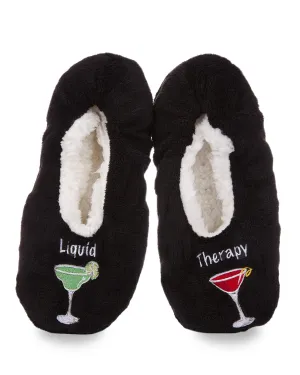 Women's Liquid Therapy Sherpa-Lined Slippers